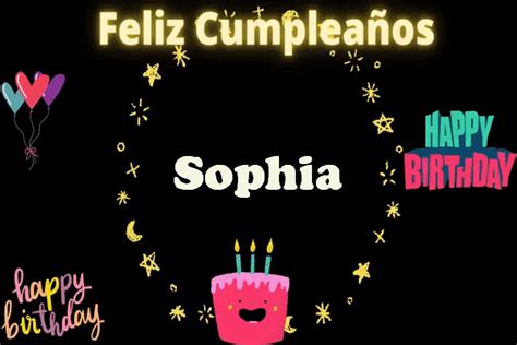 Animados Gifs imágenes Feliz Cumpleaños Sophia Imagenes Bonitas