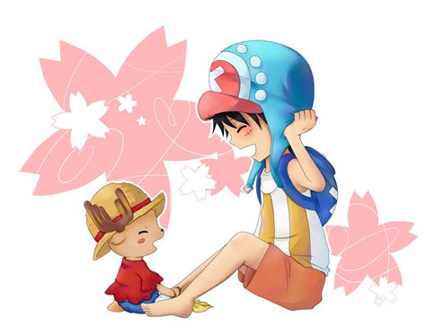 OP - Chopper and Luffy Switch by HurricaneHoshi on DeviantArt