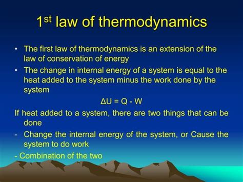 Laws Of Thermodynamics Ppt