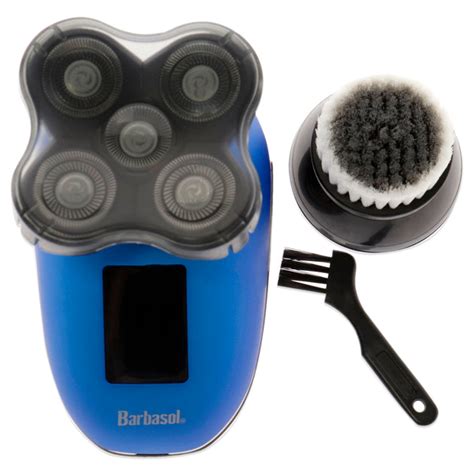 Barbasol Rechargeable Lcd 5 Head Wet Dry Electric Shaver By For Men 1