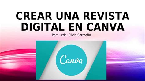 Crear Una Revista Digital Con Canva Youtube