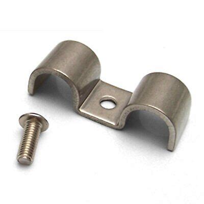 5 8 Stainless Steel Double Line Clamps Pack Of 12 12 EBay