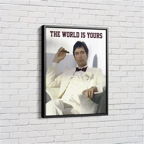 Scarface The World Is Yours Poster