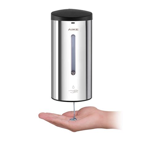 Wall Mounted Commercial Automatic Liquid Soap Dispenser Polished