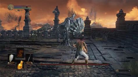 Dark Souls 3 Dragonslayer Armour SL1 YouTube