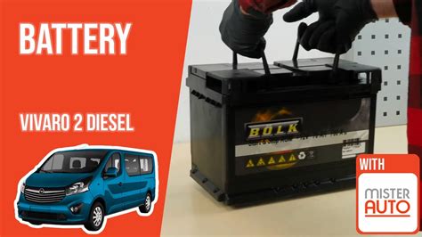 How To Replace The Car Battery Vivaro Mk Cdti Youtube