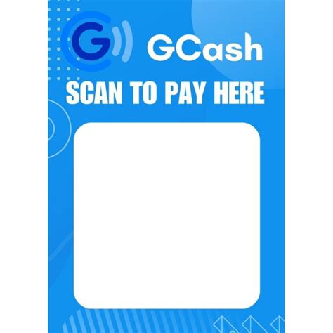 Gcash Qr Code Sintra Board With Stand Shopee Philippines