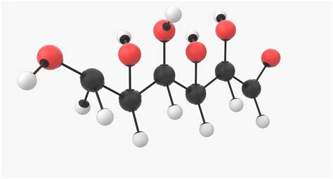 Glucose open chain molecule 3D - TurboSquid 1420704