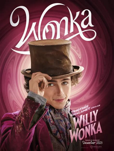 Sinopsis Film Wonka Dibintangi Timothee Chalamet Dan Komedian Rowan