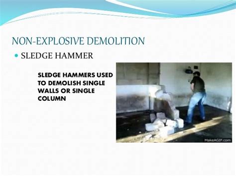 Building demolition techniques and methods