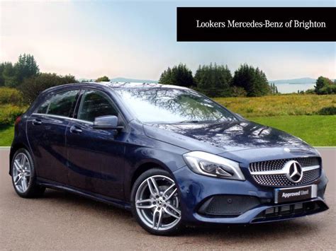 Mercedes Benz A Class A 180 Amg Line Premium Blue 2017 12 14 In Portslade East Sussex Gumtree