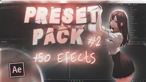 The Best Amv Preset Pack Chip Preset Pack After Effects Amv