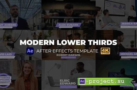 Videohive Modern Lower Thirds After Effects Project