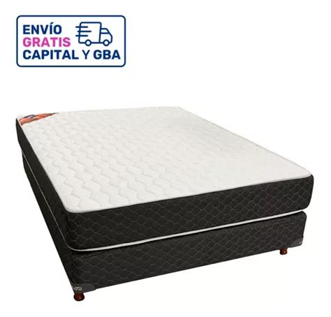 Colchon Sommier Piero Foam Plazas De Espuma X X Cm