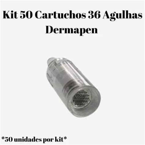 Kit Cartuchos Derm Grafo Dermapen Agulhas Dr Pen My M