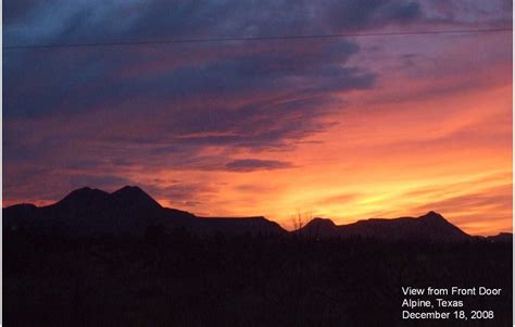 Alpine Tx Sunset Alpine Texas Photo Picture Image Texas At