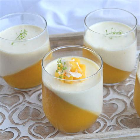 Panna Cotta Al Mango ⋆ Unicorns Eat Cookies