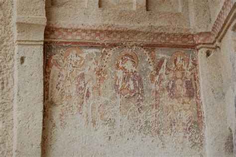 Goreme Valley Cappadocia Turkey Ancient Byzantine Christian Churches