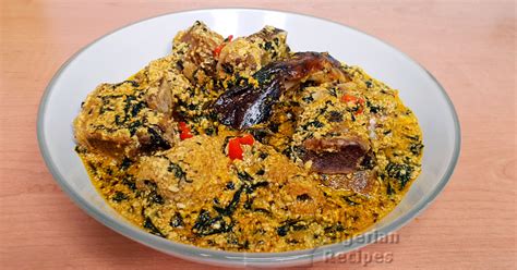 Egusi And Ogbono Soup Combo All Nigerian Recipes