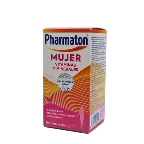 Pharmaton Mujer 30 Comprimidos Farmacia Castellanos