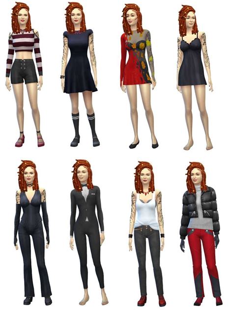 La Faye En Sims Ropa Sims