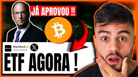 Urgente Etf De Bitcoin Aprovado Youtube