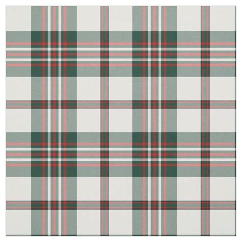 Clan Scott Tartan Fabric | Zazzle.com