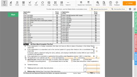 IRS Form 7004 📝 Federal Form 7004: Instructions for Tax Extension (2022 ...