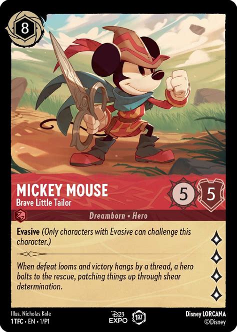 Disney Lorcana The First Chapter Tcg Preview Cardlines