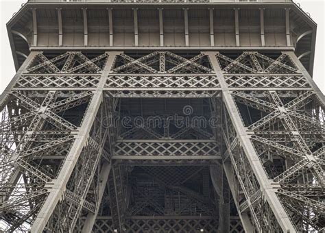 Architectural Detail Design of the Famous Eiffel Tower Iron Structure ...