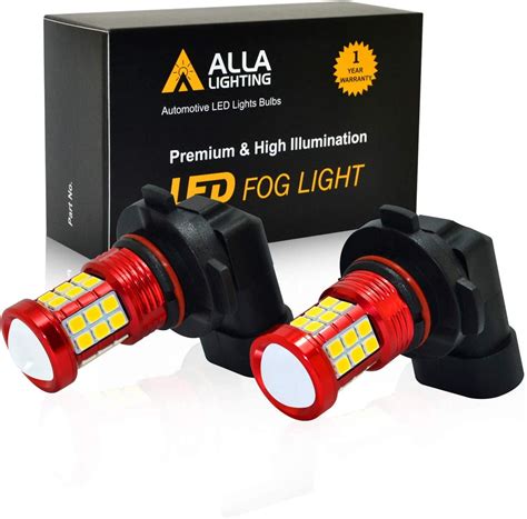 Alla Lighting H H Led Fog Lights Bulbs Smd Lm Extreme