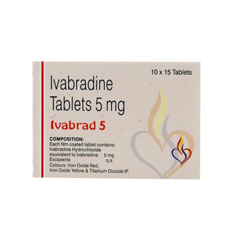 Ivabrad 5mg Tablet 15s Price Uses Side Effects Netmeds