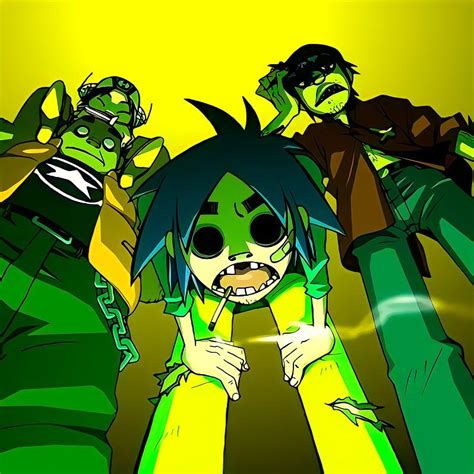 Cartoons Band Jamie Hewlett Art Sunshine In A Bag Gorillaz Fan Art