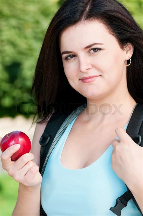 Female Student Stock Image Colourbox