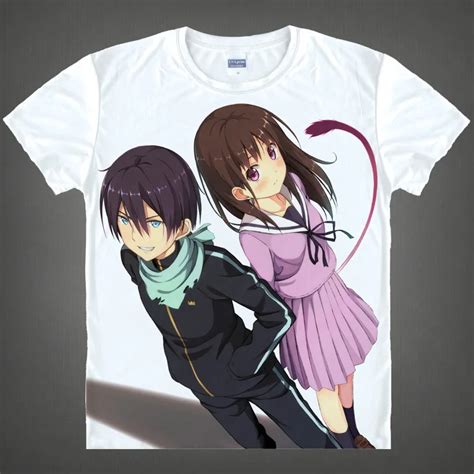 Noragami Hentai T Shirts Kawaii Anime Japonês Camisa Manga Bonito Dos Desenhos Animados Yato