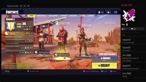 FORTNITE SUOMI LIVE YouTube