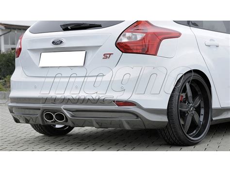 Ford Focus 3 St Vortex C Rear Bumper Extension