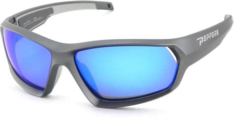 Peppers Polarized Eyeware Depth Charge Mirrored Sunglasses Academy