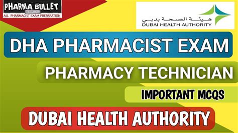 DHA Pharmacist Exam Questions Dubai Health Authority Exam Dhaexam