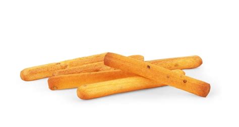 Premium Photo Bread Sticks On White Background