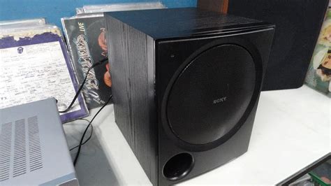 O Rei Do Som SubWoofer Ativo Sony SA WP780 YouTube