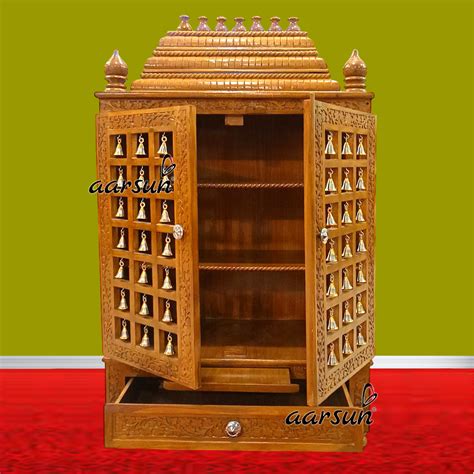 simple wooden mandir design for home pdf 5