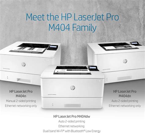 Hp Laserjet Pro M404dn Impresora Láser Monocromática En Blanco Y Negro Dúplex Automático