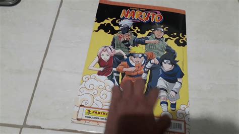 Meu álbum De Figurinhas Do Naruto Completo Youtube