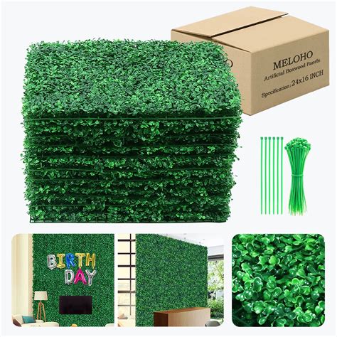 Buy Boxwood Hedge Wall Panels Pcs X Grass Wall Panels Faux