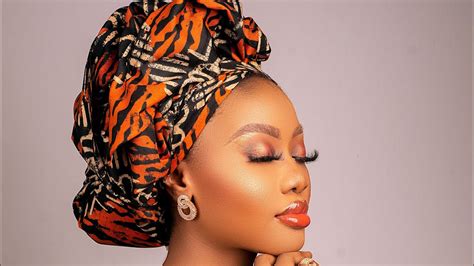 How To Tie Ankara Headtie How To Tie African Head Wrap Tutorial