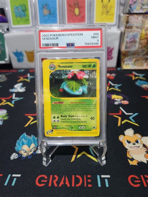 PSA 9 Venusaur Expedition Grade It