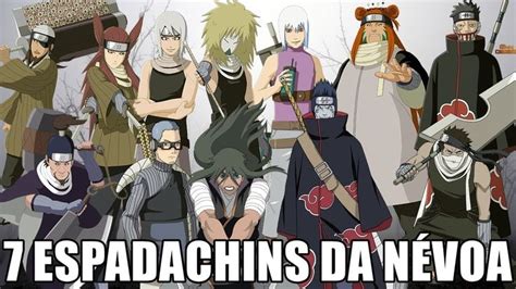 Os Sete Espadachins da Névoa Espadachins Boruto Anime naruto