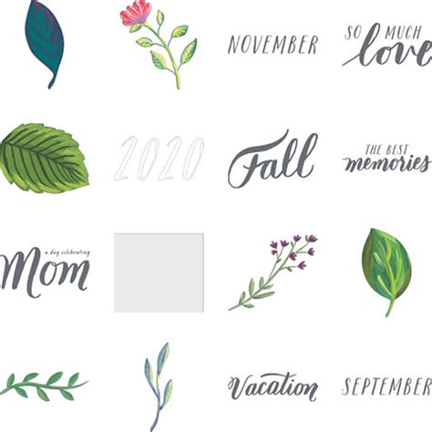 Painted Seasons Calendar Wall Calendar | Shutterfly