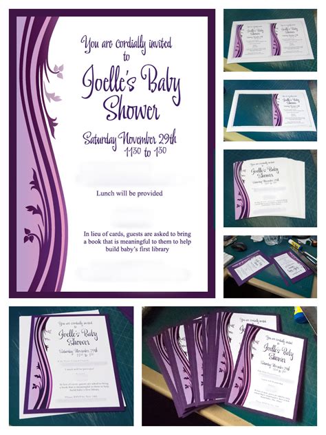 Baby Shower Invitation Design – Jeffco Blog